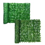 Rouleau de feuilles artificielles avec protection uv id�al pour cl�tures de jardin et am�nagement paysager. ...