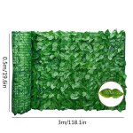 Rouleau de feuilles artificielles uv parfait pour murs de haie et amnagement paysager intrieur et extrieur. ...