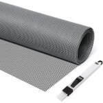 Rouleau moustiquaire fibre de verre porte fenetre 1. 2 * 2. 5m grillage pour moustiquaire coupable toile ...