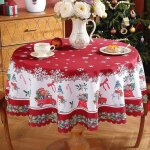 Rouleau de nappe exma rouge no�l 140 cm x 25 m - marque : exma - ean : 8435131873940