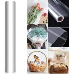 Rouleau de papier cadeau transparent - fleuriste papier transparent emballage pour papier demballage ...