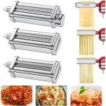 Rouleau pâtes accessoire pour kitchenaid robot pâtissier ensemble daccessoires machine à pâtes pour kitchenaid ... Rouleau pâtes accessoire pour kitchenaid robot pâtissier ensemble daccessoires machine à pâtes pour kitchenaid ...