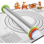 Rouleau  ptisserie rouleau  ptisserie et tapis de cuisson en silicone rouleau  ptisserie rglable ...