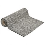 Rouleau de rev�tement de pierre - vidaxl - gris - 200x60 cm - durable - design naturel