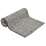 Rouleau de rev�tement de pierre vidaxl - gris - 600x100 cm