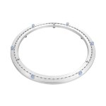 Roulement � billes pivotant 360� - - base m�tal pour charges lourdes - diam�tre 35 cm - plateforme tournante ...