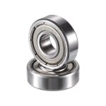 Roulement de roue x autohaux 6000zz 10x26x8mm profonde rainure billes roulements argenté 2pcs Roulement de roue x autohaux 6000zz 10x26x8mm profonde rainure billes roulements argenté 2pcs