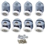 Roulettes pour porte de douche 8 pièces galets de porte de douche roulette porte coulissante douche roulettes ... Roulettes pour porte de douche 8 pièces galets de porte de douche roulette porte coulissante douche roulettes ...