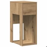 Roumei�table informatique pour �tudiants - support de tour dordinateur tiroir ch�ne artisanal 30x44x74cm ...