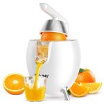 Rouny presse - agrumes  levier professionnel 850w extracteur de jus en inox pour oranges & citrons efficace ...