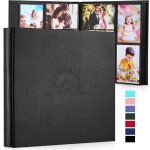 Rteonline album photo 10 x 15 cm 600 photos album � pochettes avec �tui en cuir et gaufrage �l�gant grand ...