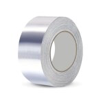 Ruban adhsif aluminium 50mm * 50m ruban adhesif haute temperature rouleau isolant thermique peut tre ...