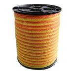 Ruban de cl�ture �lectrique basic - jaune / orange - 200 m 10 mm 4 conducteurs