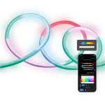 Ruban led n�on - ksix - 5m - �tanche - rvb - ext�rieur