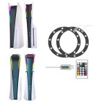 Ruban led pour ps5 / ps5 slim d�coration ruban led avec ir t�l�commande pour ps5 / ps5 slim digital / ...