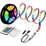 Ruban led rvb 5050 � piles ou usb5 mintensit� variable r�glable � distance16 couleursd�coupable pour ...