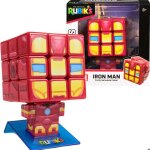 Puzzle - rubiks - cube 3x3 iron man - multicolore - 3 pièces - pour enfants à partir de 8 ans Puzzle - rubiks - cube 3x3 iron man - multicolore - 3 pièces - pour enfants à partir de 8 ans