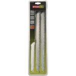 Ryobi - blister 3 lames acier inox grande longueur 300 et 152 mm bois / plastique - emmanchement universel ...