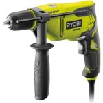 Ryobi - perceuse  percussion 680 w - 3 000 cp / min - mandrin 13 mm - blocage darbre auto + coffret ...