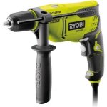 Ryobi - perceuse  percussion 800 w - 3 000 cp / min - mandrin 13mm - blocage darbre - led + coffret ...