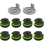 Ryobi rac143 bobine de d�broussailleuse 36v compatible rlt36b33 & ry36lt33a - 0 8 bobines + 2 capuchons ...