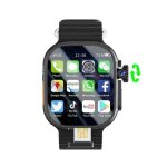 S10 ultra max smartwatch 4g android 10. 0 2. 2 pouces amoled cam�ra rotative appel vid�o gps wifi app ...