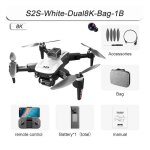 S2s mini drone 8k - bag hd cam�ra �vitement dobstacles photographie a�rienne moteur sans brosse pliable ...