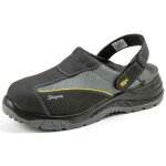 Sabot euroroutier - esrti - stingray gris noir leather sabots chaussures de securite certifie sb + a ...