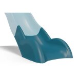 Sabot de glissière toboggan 263 m - partie bleu Sabot de glissière toboggan 263 m - partie bleu