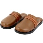 Sabot médical homme en véritable cuir cognac. Sabot médical homme en véritable cuir cognac.