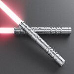 Sabre laser rechargeable avec poign�e en alliage � double tranchant - 11 couleurs pour la f�te des enfants ...