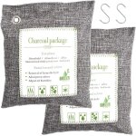 Sac ambiant dshumidificateur en charbon de bambou filtre  air frais liminateur dodeurs naturel pour ...
