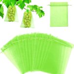 Sac anti - insectes pour fruits sac anti - oiseaux sac en maille de gaze r�utilisable
