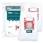 Sacs pour aspirateur bosch siemens s�rie 2 4 6 8 - lot de 8 - synth�tiques - rempla�ant