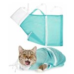 Sac de bain de chat sac de filet de douche pour chat sac de retenue anti - morsure anti - rayures multifonctio ...