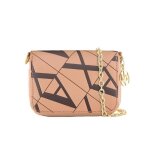 Sac bandoulire armani exchange femme premium rose polyurethane