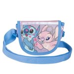 Sac bandoulire - cerda - disney stitch - bleu - haute qualit - mixte