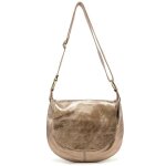 Sac bandoulire en cuir italien little citizen champagne