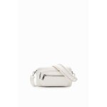 Sac bandoulire - desigual - 24saxp19 - blanc - polyurthane - zippe - lisse