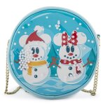Sac bandoulière - loungefly - disney - mickey minnie - bonhomme de neige - synthétique Sac bandoulière - loungefly - disney - mickey minnie - bonhomme de neige - synthétique