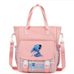 Sac bandoulière à imprimé dessin animé stitch grande capacité poches multiples nylonpour les déplacements ... Sac bandoulière à imprimé dessin animé stitch grande capacité poches multiples nylonpour les déplacements ...