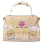 Sac � bandouli�re - loungefly - disney - motif stitch - cuir v�g�talien - multicolore
