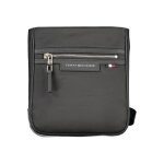Sac � bandouli�re en polyester noir tommy hilfiger