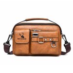 Sac bandoulire vintage en cuir pour homme idal pour les voyages la randonne et le travail style moderne ...