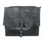 Sac besace en cuir iris� coquette glow noir iris�