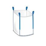 Sac big bag 1000kg ouvert 90x90x90 cm pour gravats et agricole