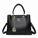 Sac cabas femme en cuir pu sac bandouli�re �l�gant et l�ger avec de multiples poches pour les sorties ...