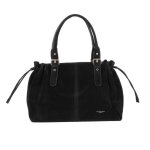 Sac cabas femme fourre - tout similicuir su�d� - grand capacti� format a4 bureau cours - chic tendance ...