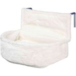 Sac confort pour radiateur peluche pour chat blanc 45 � 13 � 33 cm