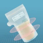 Sacs de conservation pour lait maternel 200 ml - pack de 30 sacs pratiques et s�curis�s